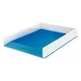 Leitz Θήκη εγγράφων WOW Dual Colour, πλαστικό, μπλε, μεταλλικό, A4, 267 mm, 336 mm, 49 mm