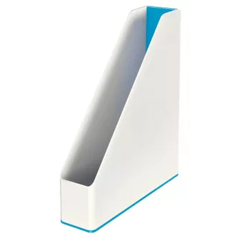 Leitz Θήκη περιοδικών WOW Dual Colour, μπλε, λευκό, πλαστικό, A4, 272 mm, 318 mm, 430 g