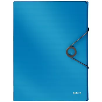 Leitz Φάκελος αρχειοθέτησης Solid PP 30 mm, φάκελος με πτερύγια, A4, πολυπροπυλένιο (PP), μπλε, 250 φύλλα, 80 g/m²