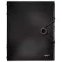 Leitz Trennbuch Solid με 12 tabs, φάκελος με πτερύγιο, A4, πολυπροπυλένιο (PP), μαύρο, 200 φύλλα, 80 g/m²