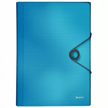 Leitz Project File Solid PP, A4, πολυπροπυλένιο (PP), μπλε, 250 φύλλα, 80 g/m², λάστιχο