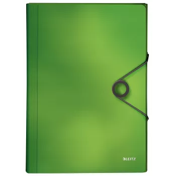 Leitz Project File Solid PP, A4, πολυπροπυλένιο (PP), πράσινο, 250 φύλλα, 80 g/m², λάστιχο
