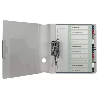 Leitz Index PC εκτυπώσιμο 1-10 Style PP A4+, αριθμητικό ευρετήριο με tabs, πολυπροπυλένιο (PP), πολύχρωμο, κατακόρυφο, A4 Maxi, 245 mm