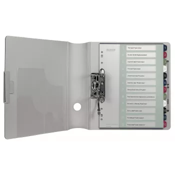 Leitz Index PC Printable 1-12 Style PP A4+, αριθμητικό ευρετήριο, πολυπροπυλένιο (PP), πολύχρωμο, κατακόρυφο, A4 Maxi, 245 mm