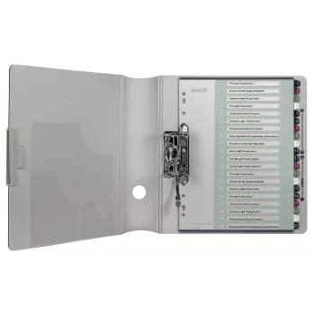 Leitz Index PC Printable 1-20 Style PP A4+, αριθμητικό ευρετήριο με tabs, πολυπροπυλένιο (PP), πολύχρωμο, κατακόρυφο, A4 Maxi, 245 mm
