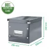 Leitz κουτί αποθήκευσης Click & Store WOW Cube Medium, μωβ, χαρτόνι, 260 mm, 260 mm, 240 mm