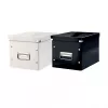 Leitz κουτί αποθήκευσης Click & Store WOW Cube Medium, μωβ, χαρτόνι, 260 mm, 260 mm, 240 mm