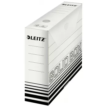 Leitz 61270001 κουτί αρχειοθέτησης χαρτόνι μαύρο, λευκό