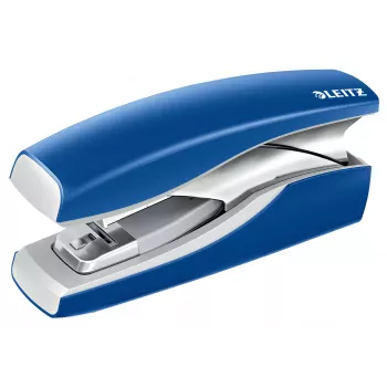 Leitz Stapler Softpress flat Clinch 30 φύλλα, 30 φύλλα, μπλε, flat Clinch, Leitz Softpress συνδετήρες, πλαστικό, 80 g/m²