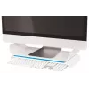 Leitz Βάση οθόνης ρυθμιζόμενη Ergo WOW, 68,6 cm (27 ίντσες), ρύθμιση ύψους, μπλε, λευκό