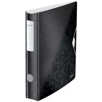 Leitz Αρχειοθήκη Active PP WOW A4/65mm, A4, Polyfoam, μαύρο, 350 φύλλα, 80 g/m², 6,5 cm