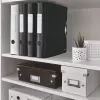 Leitz Αρχειοθήκη Active PP WOW A4/65mm, A4, Polyfoam, μαύρο, 350 φύλλα, 80 g/m², 6,5 cm