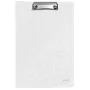 Leitz Πινακίδα με κλιπ με κάλυμμα WOW, A4, Polyfoam, λευκό, 75 φύλλα, 1 θήκη, 230 mm