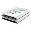 Leitz Θήκη εγγράφων WOW Dual Colour, πλαστικό, μαύρο, λευκό, A4, A4, 267 mm, 336 mm