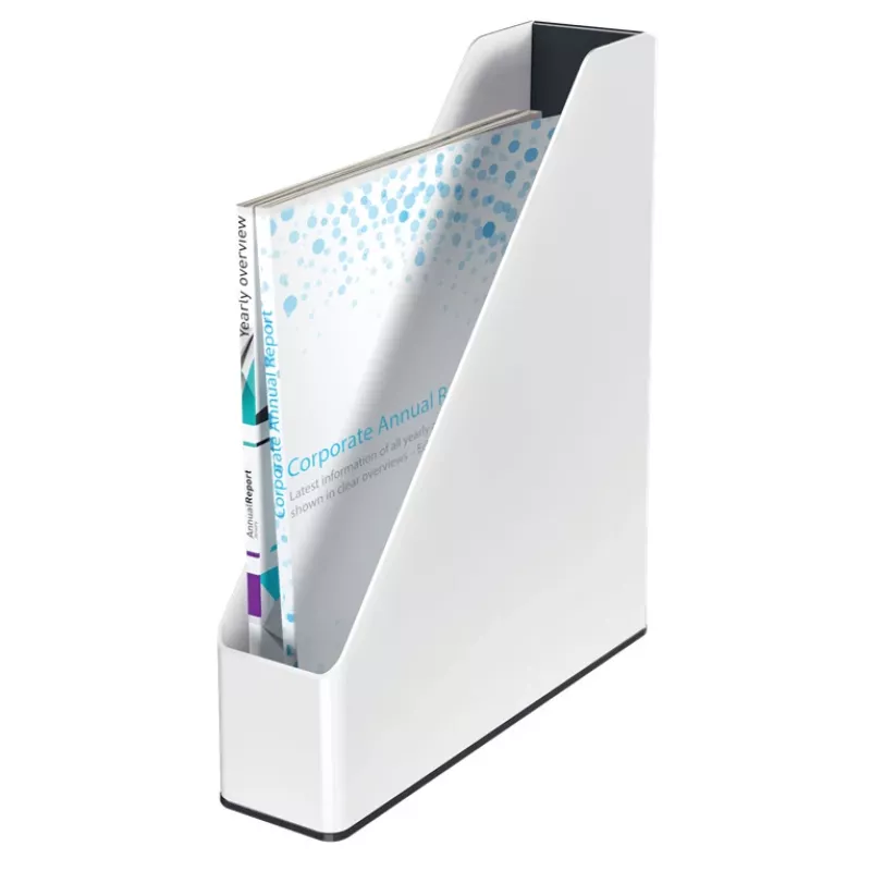 Leitz WOW Dual Colour Θήκη περιοδικών, A4, μαύρο/λευκό