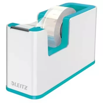 Leitz Συσκευή ταινίας WOW, 1,9 cm, 33 m, πολυστυρόλιο (PS), γαλάζιο, λευκό, 51 mm, 126 mm