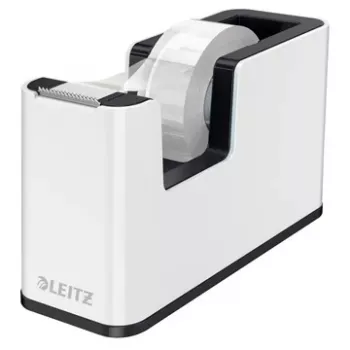 Leitz Συσκευή ταινίας WOW, 1,9 cm, 33 m, πολυστυρόλιο (PS), μαύρο, λευκό, 51 mm, 126 mm
