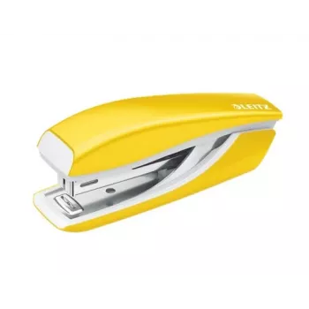 Leitz NeXXt WOW Μεταλλικό μίνι συρραπτικό, 10 φύλλα, κίτρινο, P2, μέταλλο, πλαστικό, 80 g/m², 3,5 cm
