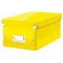 Leitz Click & Store WOW Θήκη αποθήκευσης DVD, κίτρινο, χαρτόνι, 206 mm, 352 mm, 147 mm, 570 g
