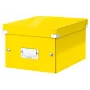 Leitz Click & Store WOW Μικρή θήκη αποθήκευσης, θήκη αποθήκευσης, κίτρινο, ορθογώνιο, χαρτόνι, μονόχρωμο, εσωτερικός χώρος