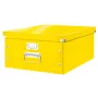 Leitz Click & Store WOW Μεγάλη θήκη αποθήκευσης, κίτρινο, χαρτόνι, 369 mm, 482 mm, 200 mm