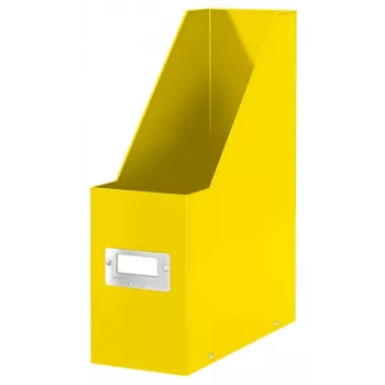 Leitz Click & Store WOW Συλλογέας περιοδικών, κίτρινο, χαρτόνι, 103 mm, 253 mm, 330 mm, 95 x 245 x 310 mm