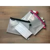 Leitz Travel Pouch αδιάβροχη WOW Medium, unisex, τσάντα αξεσουάρ, Medium, φερμουάρ, αδιάβροχη, μπλε