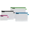 Leitz Travel Pouch αδιάβροχη WOW Medium, unisex, τσάντα αξεσουάρ, Medium, φερμουάρ, αδιάβροχη, μπλε