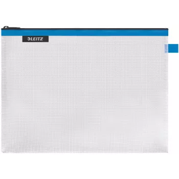 Leitz Τσάντα ταξιδιού αδιάβροχη WOW Large, unisex, τσάντα αξεσουάρ, μεγάλη, φερμουάρ, αδιάβροχη, μπλε