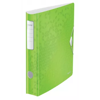 Leitz Hebelordner Active PP WOW A4/65 mm, A4, δακτύλιος D, αποθήκευση, Polyfoam, πράσινο, 350 φύλλα