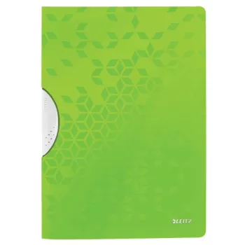 Leitz Clip-Hefter ColorClip WOW A4 PP, φάκελος παρουσίασης, A4, πολυπροπυλένιο (PP), πράσινο, γυαλιστερό, 30 φύλλα