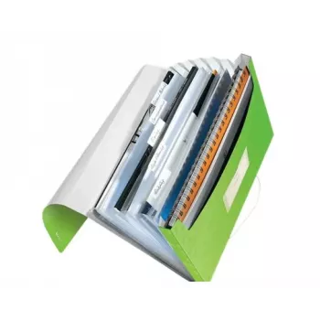 Leitz Projektmappe WOW PP, A4, πολυπροπυλένιο (PP), πράσινο, κατακόρυφος προσανατολισμός, 250 φύλλα, 80 g/m²