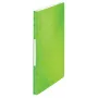 Leitz Display-Buch WOW PP 40 θήκες, πράσινο, πολυπροπυλένιο (PP), 40 θήκες, 40 φύλλα, κατακόρυφο, A4
