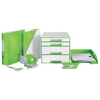 Leitz Briefablage WOW, πλαστικό, πράσινο, A4, 242 x 330 x 60 mm, 255 mm, 70 mm