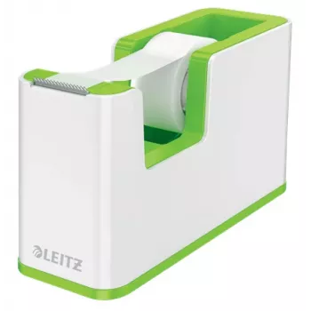 Leitz WOW Klebebandabroller, 1,9 cm, 33 m, πολυστυρόλιο (PS), πράσινο, λευκό, 51 mm, 126 mm