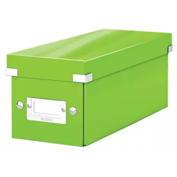Leitz Click & Store WOW CD-Aufbewahrungsbox, πράσινο, χαρτόνι, 143 mm, 352 mm, 136 mm, 440 g