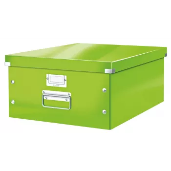Leitz Click & Store WOW große Aufbewahrungsbox, πράσινο, χαρτόνι, 369 mm, 482 mm, 200 mm
