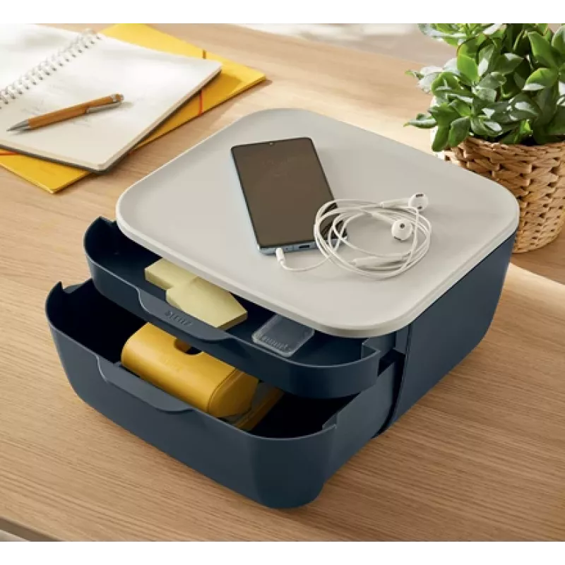 Leitz Cosy συρτάρι 53570089, 2 συρτάρια, γκρι/ανοιχτό γκρι, A4