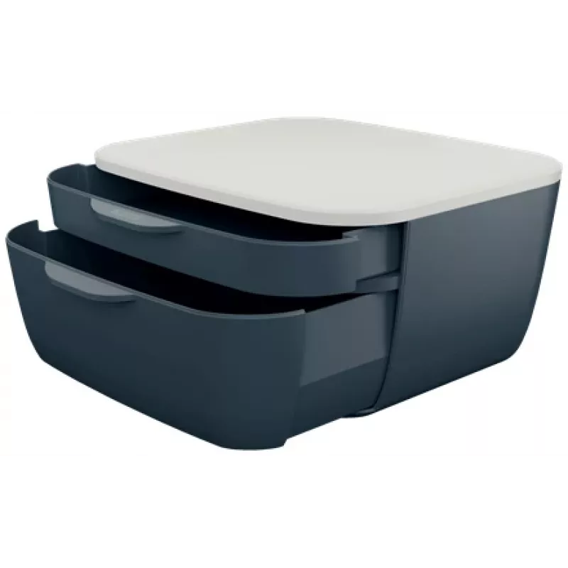 Leitz Cosy συρτάρι 53570089, 2 συρτάρια, γκρι/ανοιχτό γκρι, A4