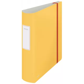 Leitz 180° Active Cosy Aktenordner 80 mm, A4, Polyfoam, κίτρινο, 500 φύλλα, 80 g/m², 8,2 cm