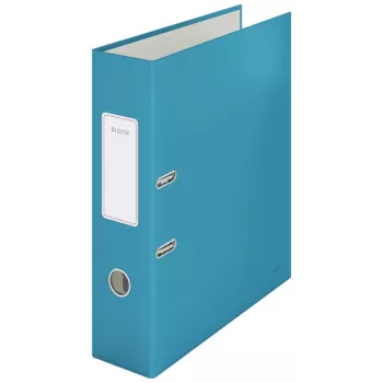 Leitz 180° Cosy Hebelordner Soft Touch 80mm, A4, χαρτόνι, μπλε, ανάγλυφη επιφάνεια, 600 φύλλα, 80 g/m²