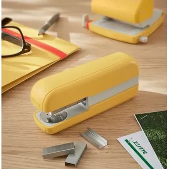 Leitz Cosy Συρραπτικό 30 φύλλων, 30 φύλλα, κίτρινο, Standard-Clinch, 24/6, μέταλλο, πλαστικό, 80 g/m²
