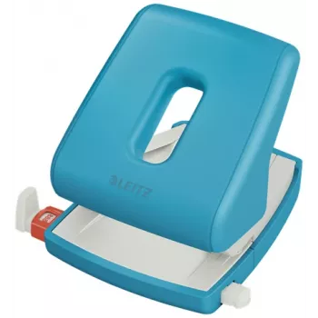 Leitz Cosy Διατρητικό 2 οπών 30 φύλλων, 30 φύλλα, μπλε, πλαστικό, 8 cm, 5,5 mm, A4