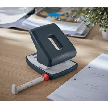 Leitz Cosy Διατρητικό 2 οπών 30 φύλλων, 30 φύλλα, μαύρο, πλαστικό, 8 cm, 5,5 mm, A4, A5, A6, Folio, US-Quart, 8 x 8 x 8 cm