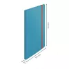 Leitz Cosy Mobile Display Book Plus, μπλε, πολυπροπυλένιο (PP), 20 θήκες, κατακόρυφο, A4, 231 mm