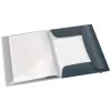 Leitz Cosy Mobile Display Book Plus, γκρι, πολυπροπυλένιο (PP), 20 θήκες, κατακόρυφο, A4, 231 mm