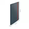 Leitz Cosy Mobile Display Book Plus, γκρι, πολυπροπυλένιο (PP), 20 θήκες, κατακόρυφο, A4, 231 mm