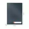 Leitz Cosy Privacy Folder, συμβατικός φάκελος αρχείου, A4, πολυπροπυλένιο (PP), μαύρο, ματ, κατακόρυφο