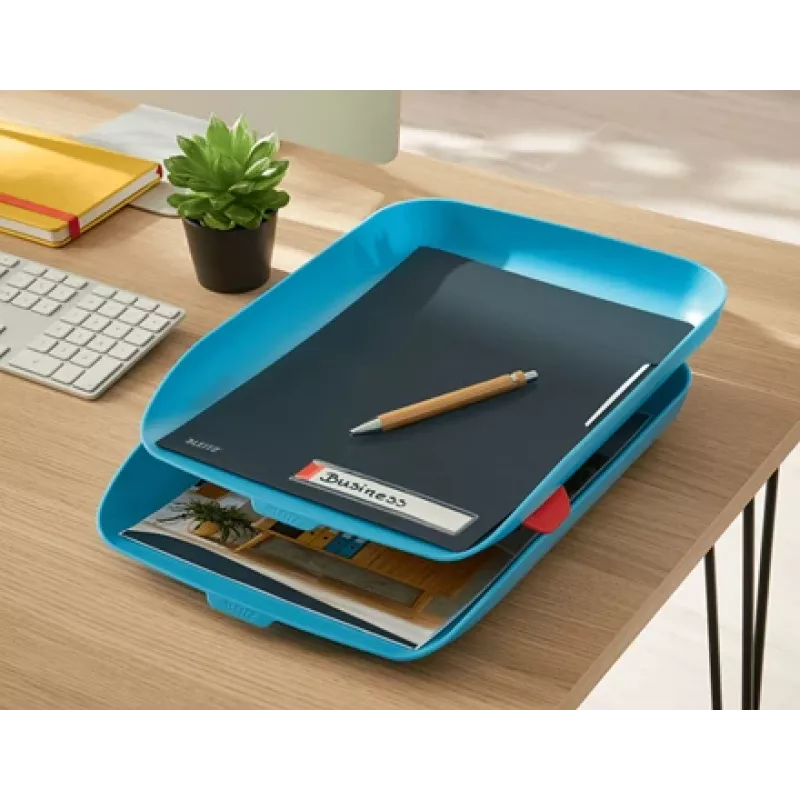 Leitz Cosy Privacy Folder, συμβατικός φάκελος αρχείου, A4, πολυπροπυλένιο (PP), μαύρο, ματ, κατακόρυφο