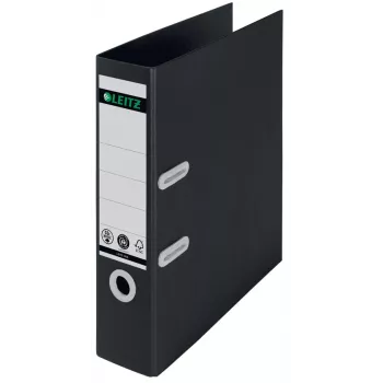 Leitz 180° Recycle Αρχειοθήκη, A4, χαρτόνι, μαύρο, 600 φύλλα, 80 g/m², 320 mm